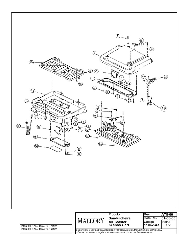 Sanduicheira All Toaster | PDF