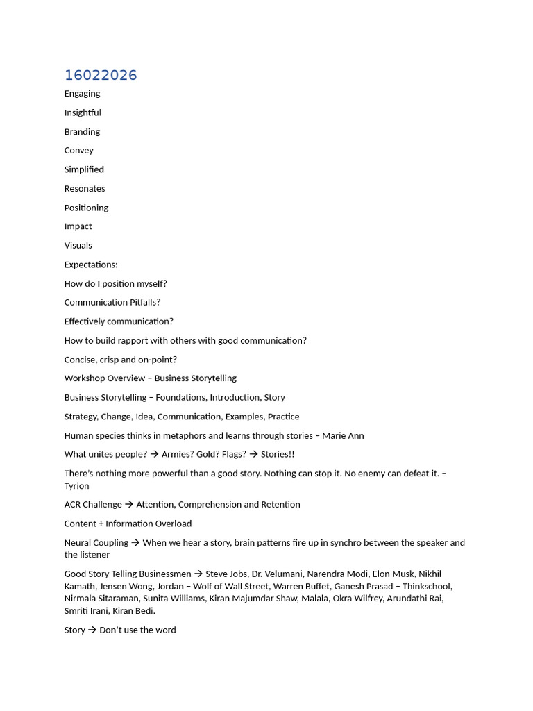 MC Notes | PDF