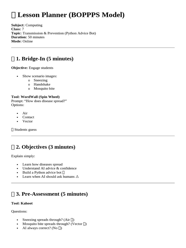 Prep II | PDF