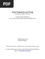 Imam Ahmad Al-Hassan Yamani (PBUH) - Sermon of Hajj