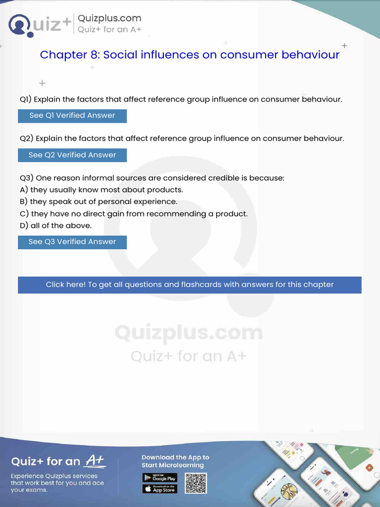 Explain The Factors That Affect Reference Group Influence On Consumer ...