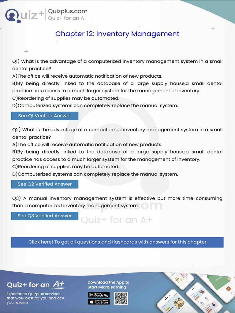 What Is The Advantage of A Computerized Inventory Management System in ...
