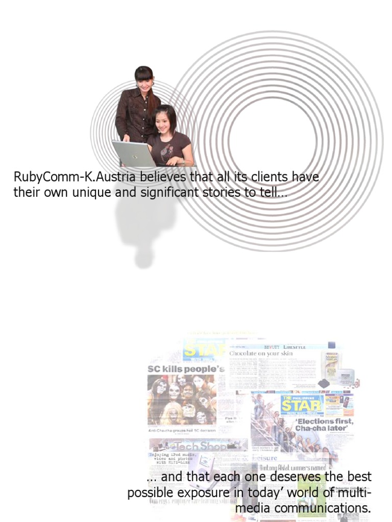Ruby Comm K Austria Corporate Profile | PDF | Public Relations | Mass Media
