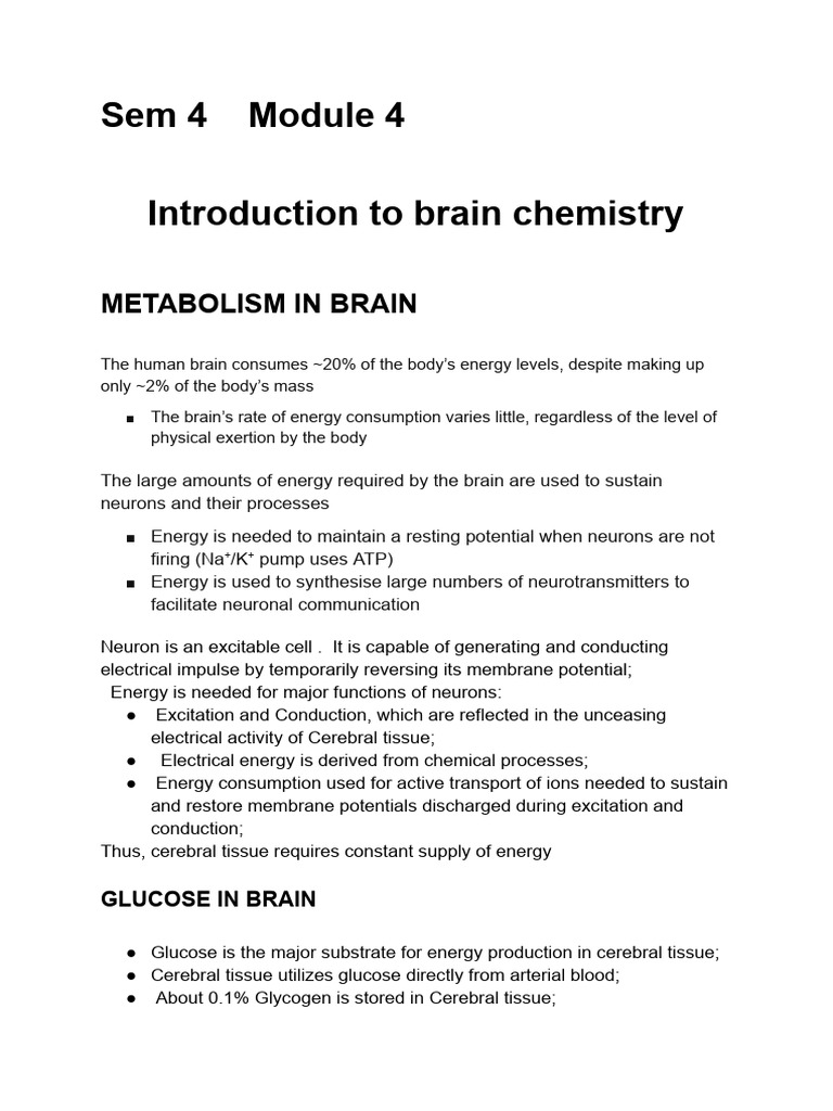 Sem 4 Module 4 Notes | PDF | Opioid | Neurotransmitter