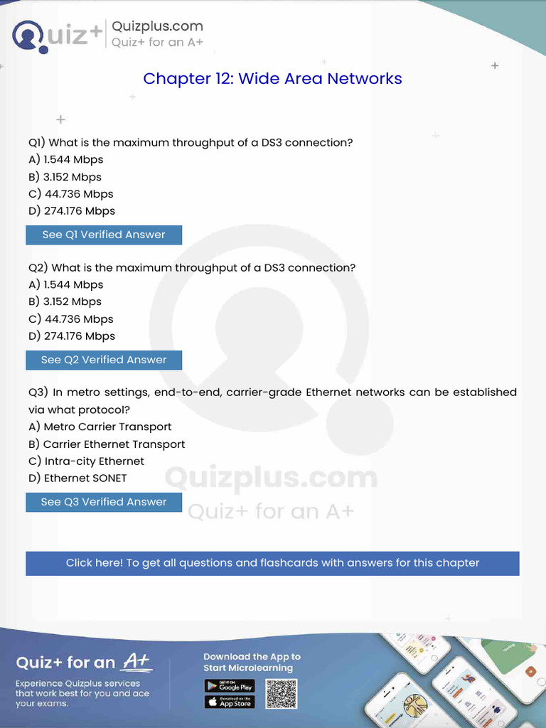 What Is The Maximum Throughput of A Ds3 Connection | PDF | Denial Of ...