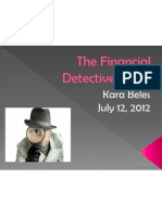 The Financial Detective, 2005