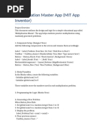 MIT App Inventor Calculator Tutorial | PDF | Application Software ...