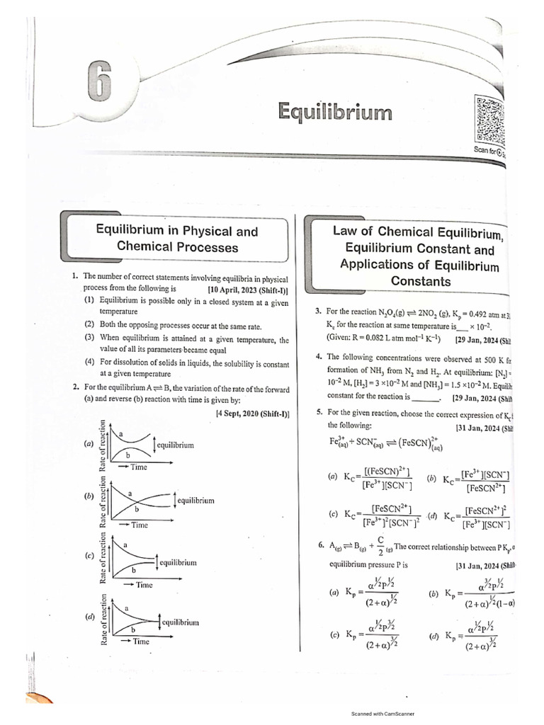 Equilibrium | PDF