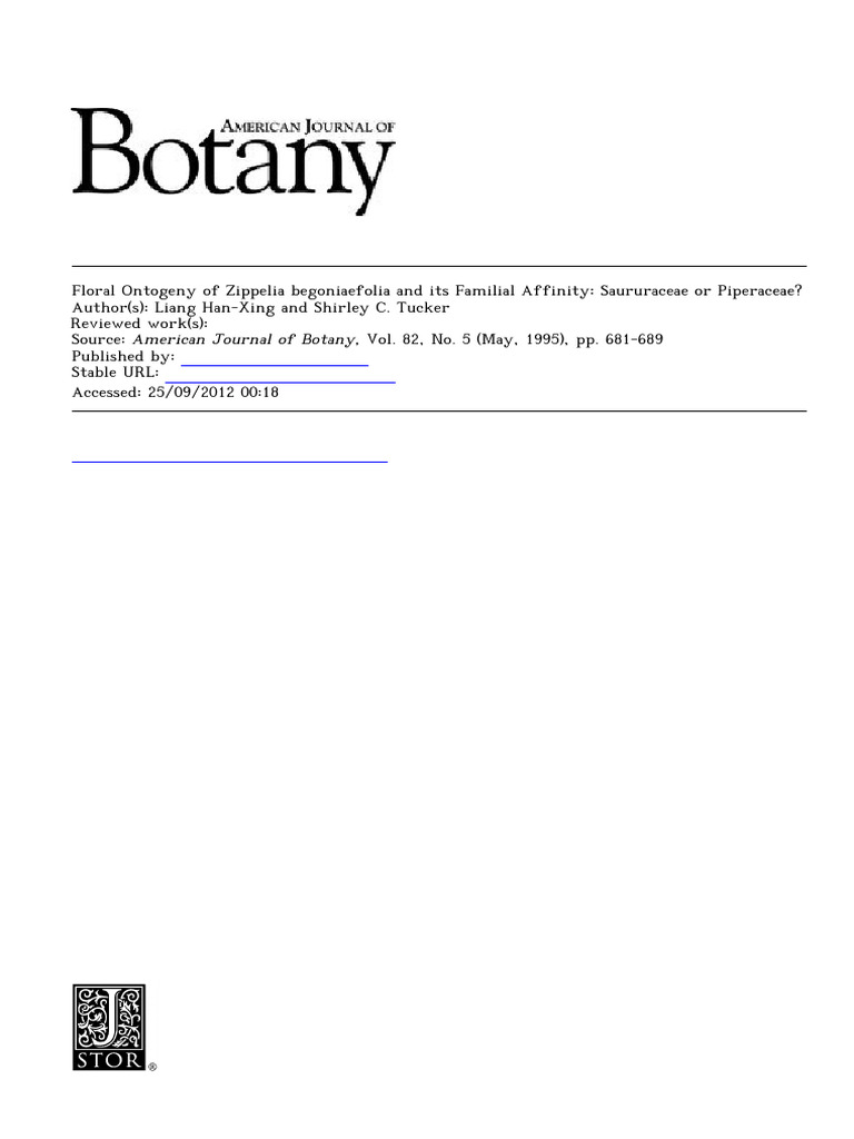 1995-Han - Xing L & Tucker S C-Floral Ontogeny of Zippelia ...
