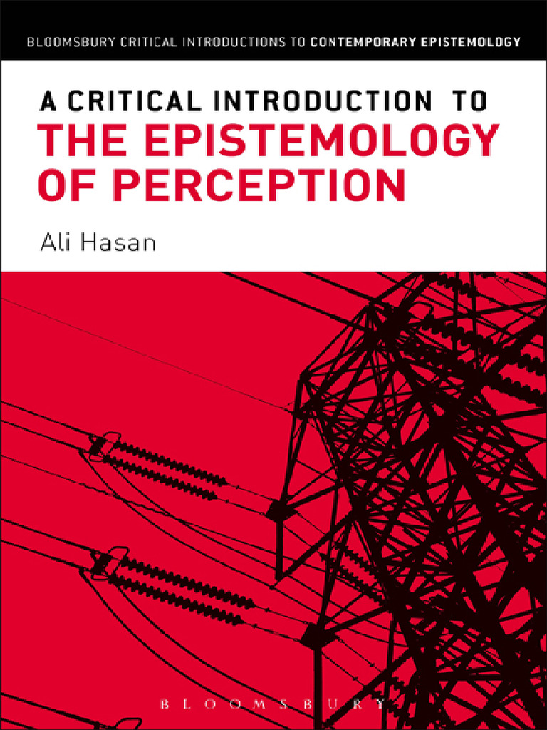 A Critical Introduction To The Epistemology of Perception - Hasan, Ali ...