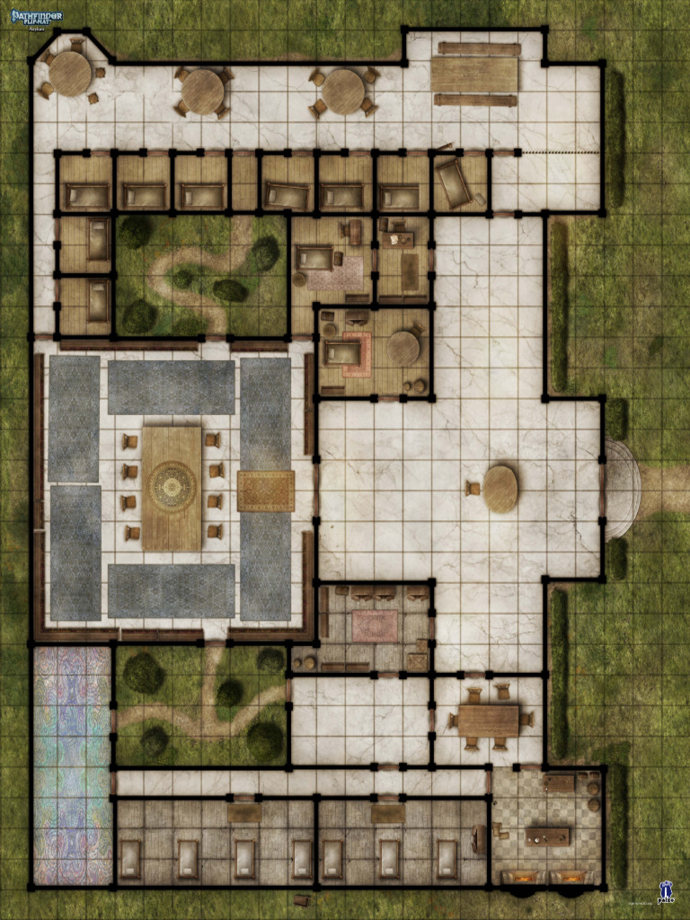 Pathfinder 2 - Map Pack - Asylum | PDF