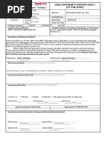 NCR Tracking and Closure Summary | PDF