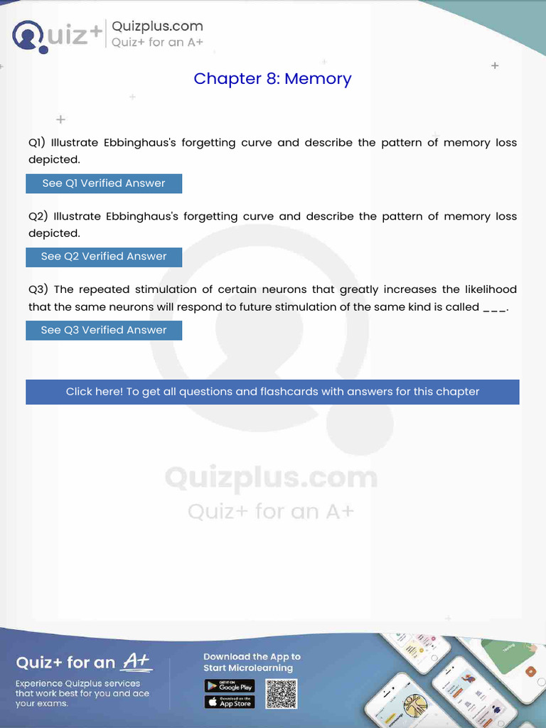 Illustrate Ebbinghauss Forgetting Curve and Describe The Pattern of ...