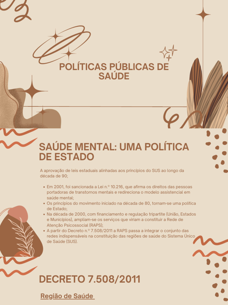 RAPS | PDF | Saúde mental
