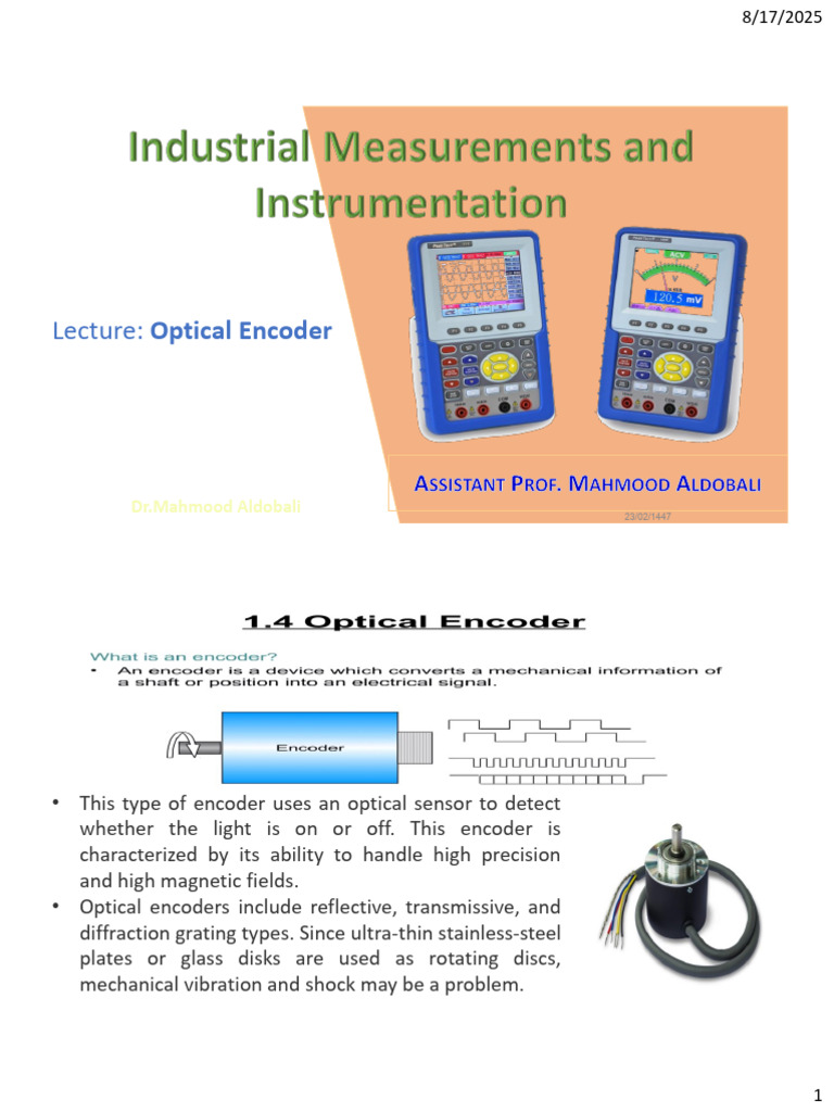 Optical EncoderL3 | PDF