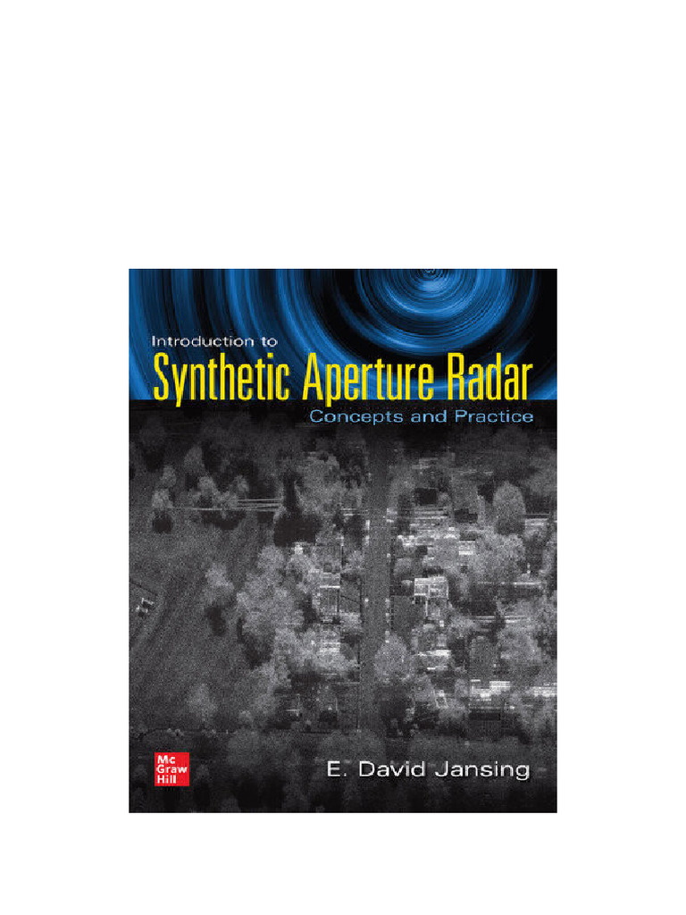 Introduction To Synthetic Aperture Radar: Concepts and Practice E ...