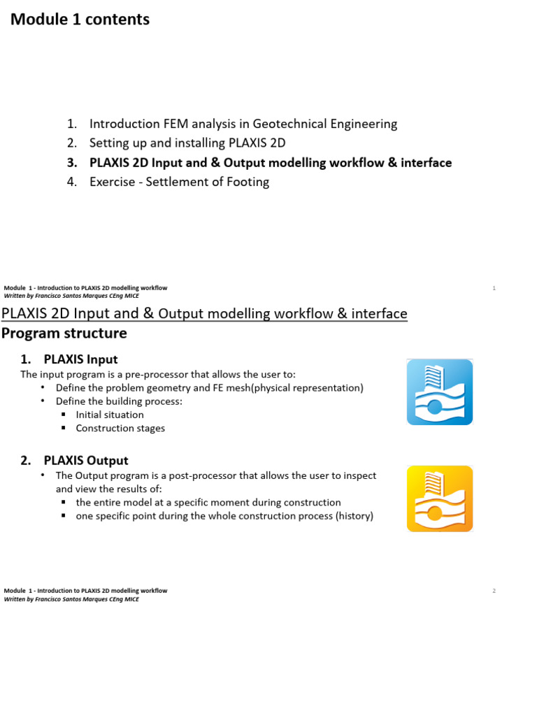 Module 1 Part 3 - Introduction PLX2D | PDF