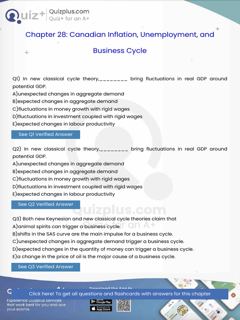 In New Classical Cycle Theory Bring Fluctuations in Real GDP Around ...