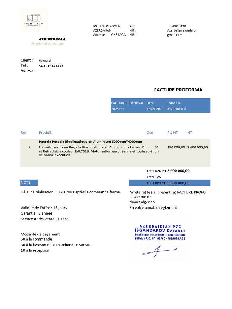 Devis | PDF