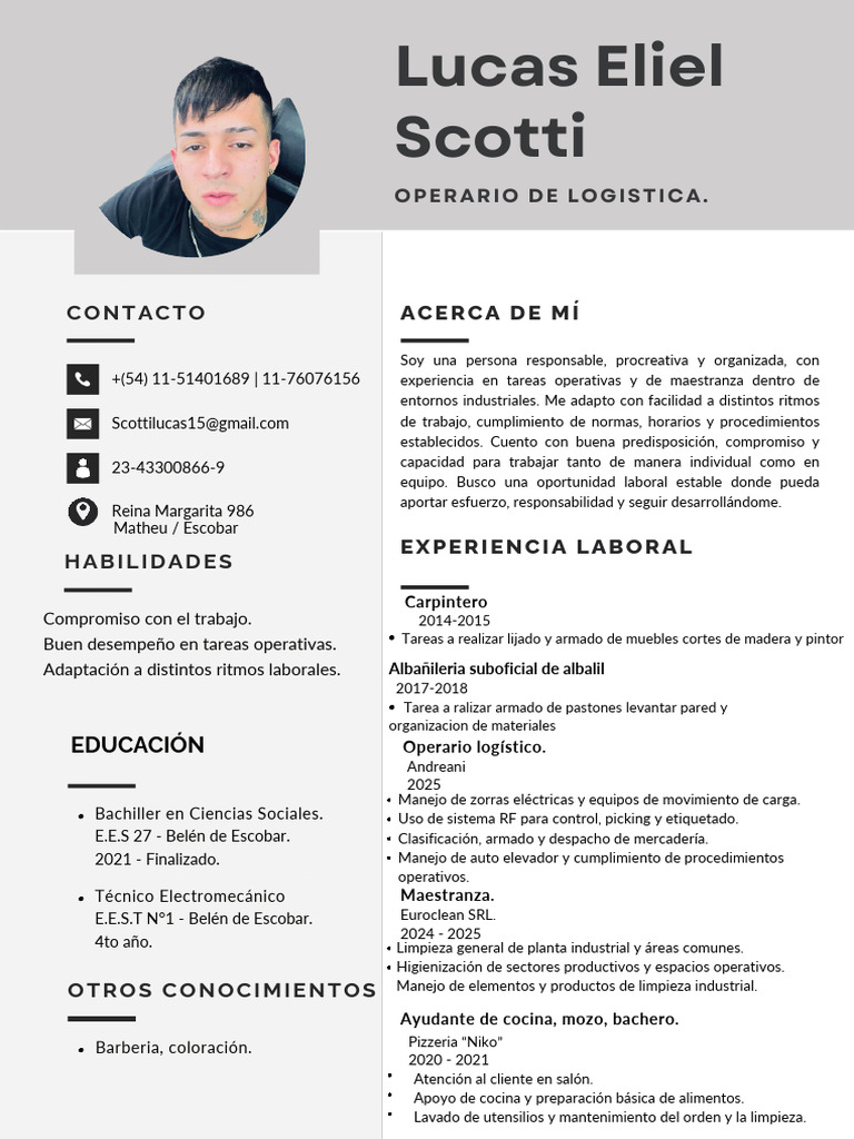 Lucas Eliel CV 2 | PDF
