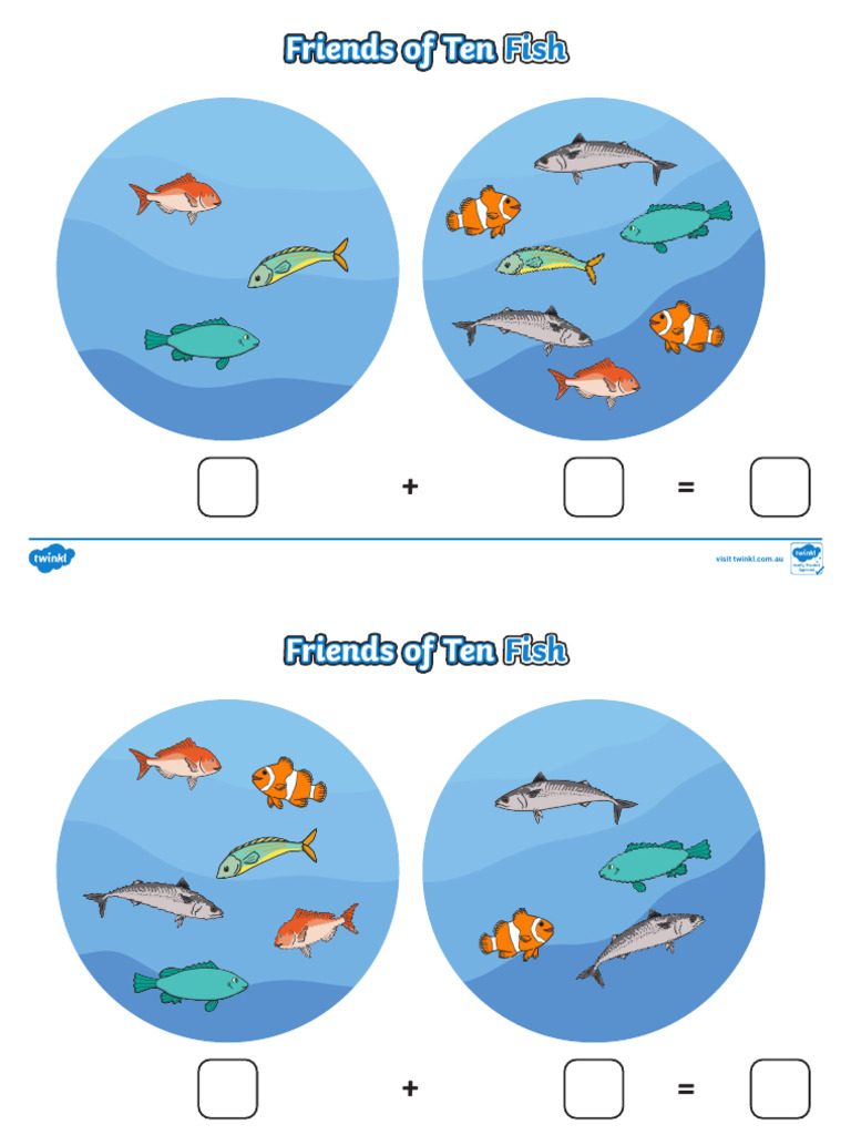 Au N 1663252503 Friends of Ten Fish Activity Sheets Ver 1 | PDF