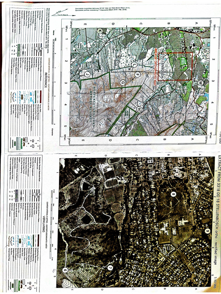 Stellenbosch Map | PDF
