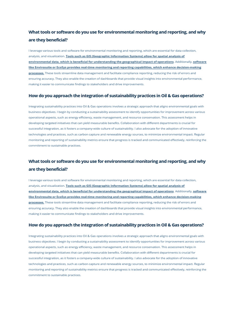 EHS Engineer Interview Reviewer 3 | PDF
