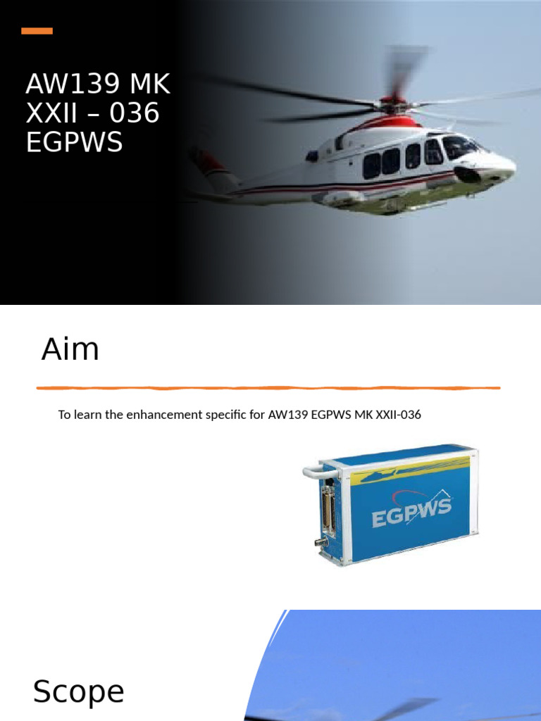 HTAWS Training Module - AW139 | PDF | Airspeed | Aviation