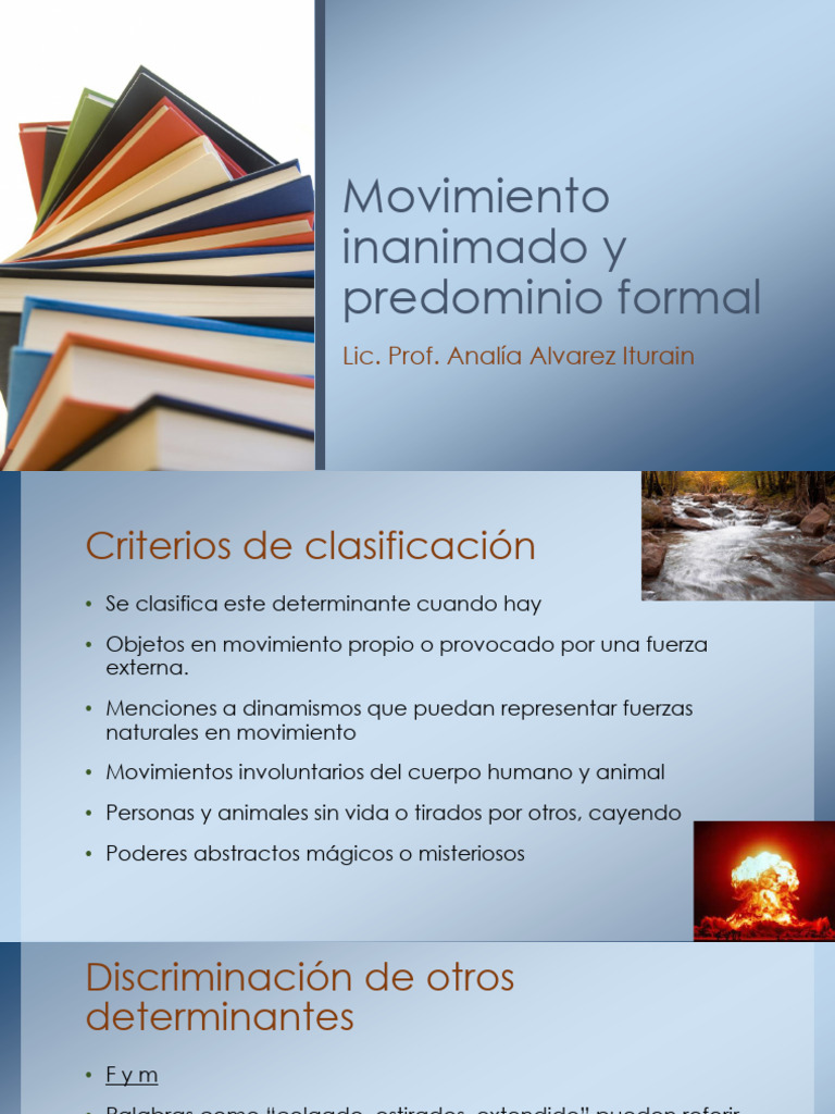 Movimiento Inanimado y Predominio Formal | PDF | Ansiedad | Disociación ...