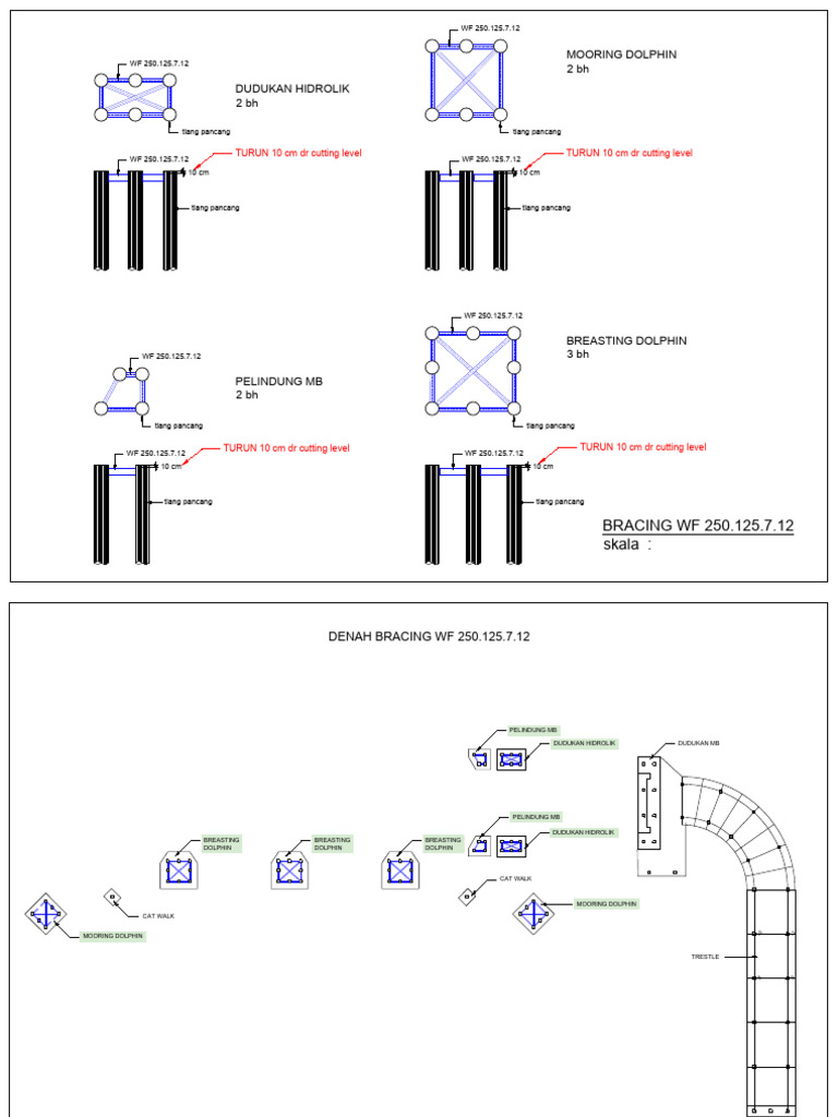 Bracing WF 250. | PDF