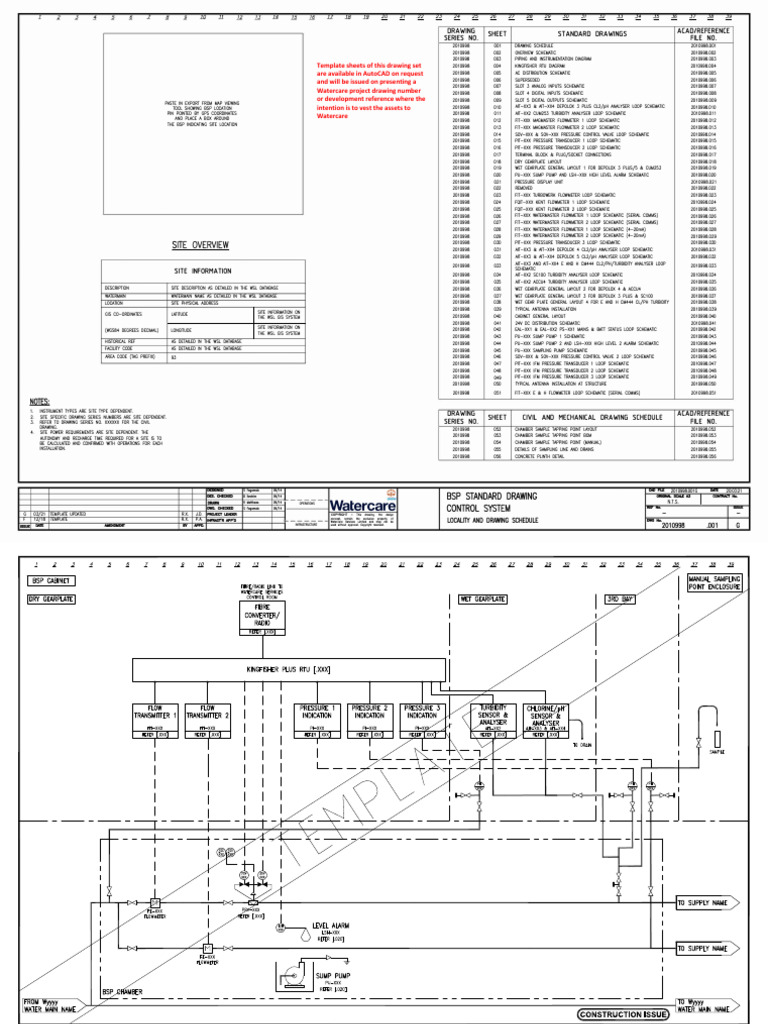 Design Example - Bulk Supply Meter Electrical and Control Drawing Set ...