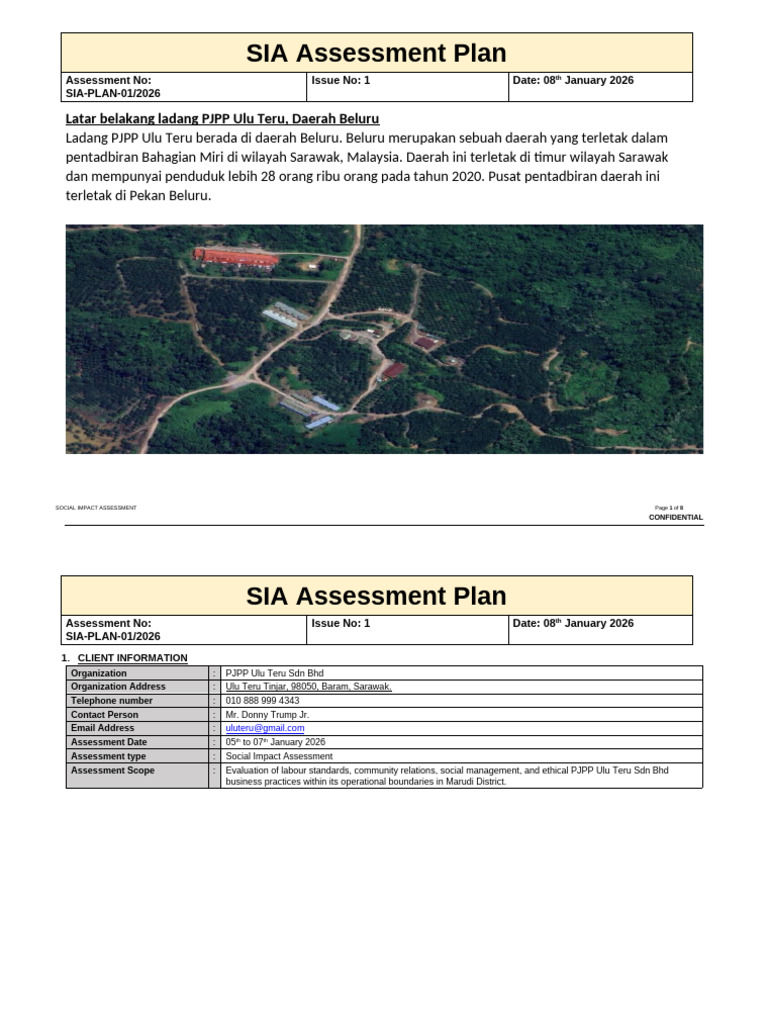 SIA AUDIT PLAN Group 3 | PDF