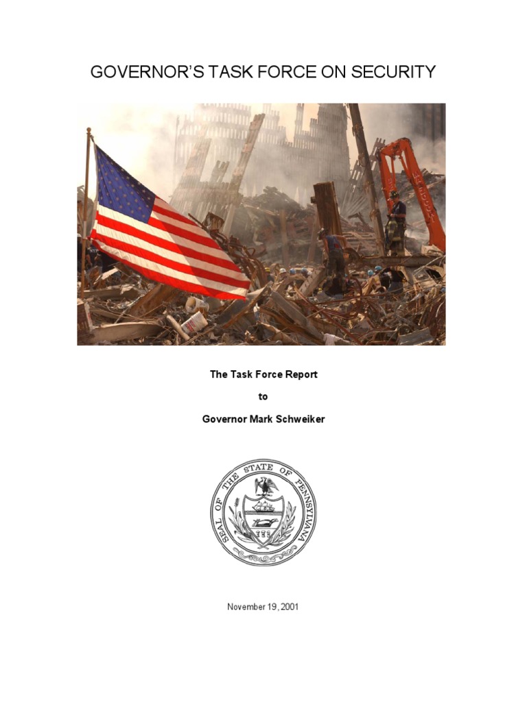 Task Force Homeland Security Report Emergency Management Bioterrorism