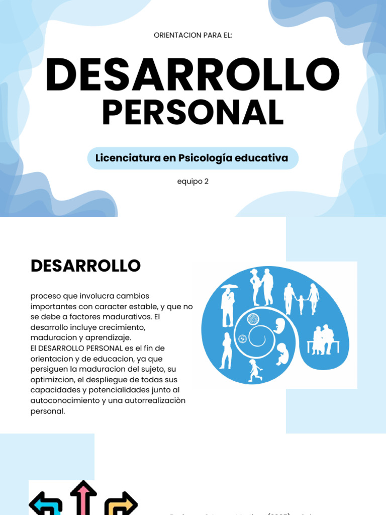 Orientación para el desarrollo personal | PDF