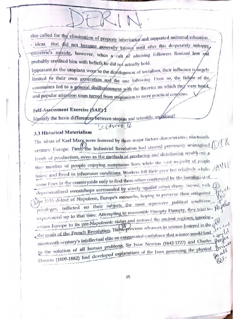 Pol 315 Notes | PDF