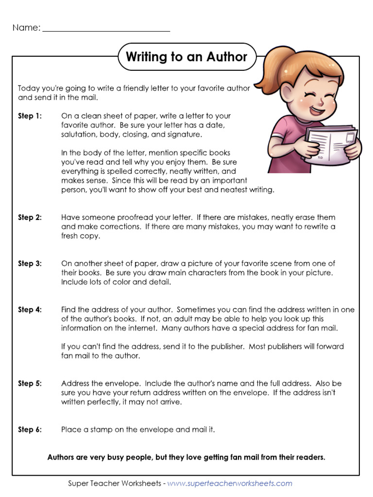 Author Letter WDZQR | PDF