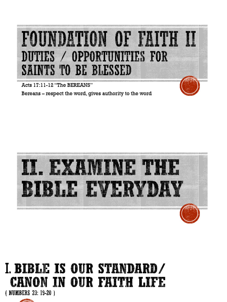 Examining The Bible | PDF