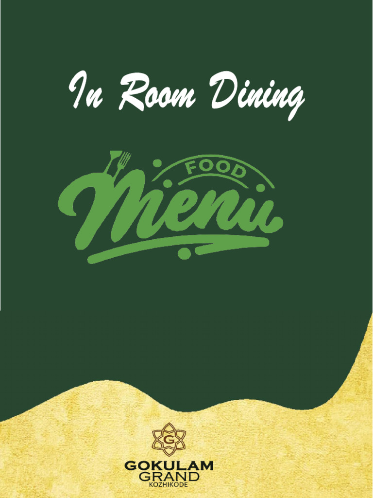 Ird Menu 2025 M | PDF | Curry | Soup
