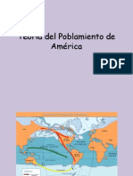 Teoría Del Poblamiento de América