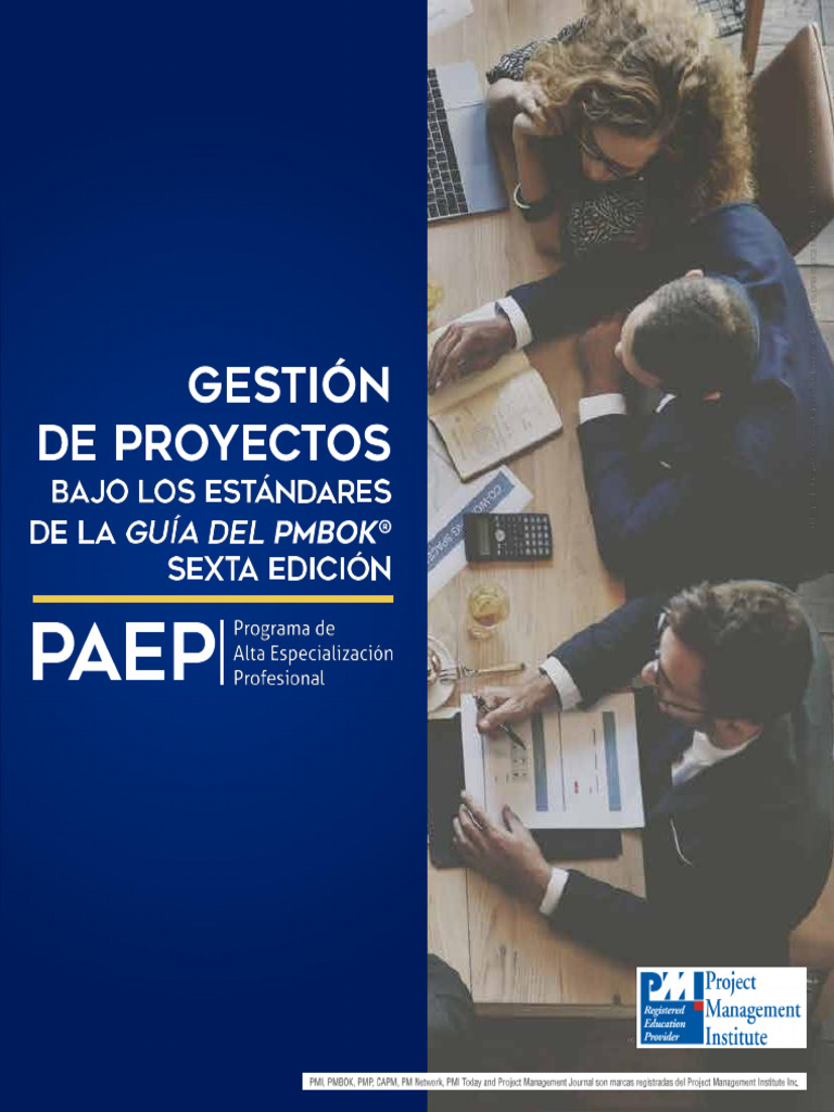 PMBOK 2019 GESTIÓN DE PROYECTOS | PDF
