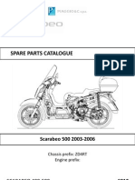 2003-2006 Scarabeo 500 Parts