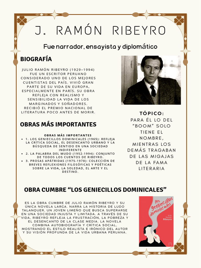 A5 - J. Ramón Ribeyro | PDF
