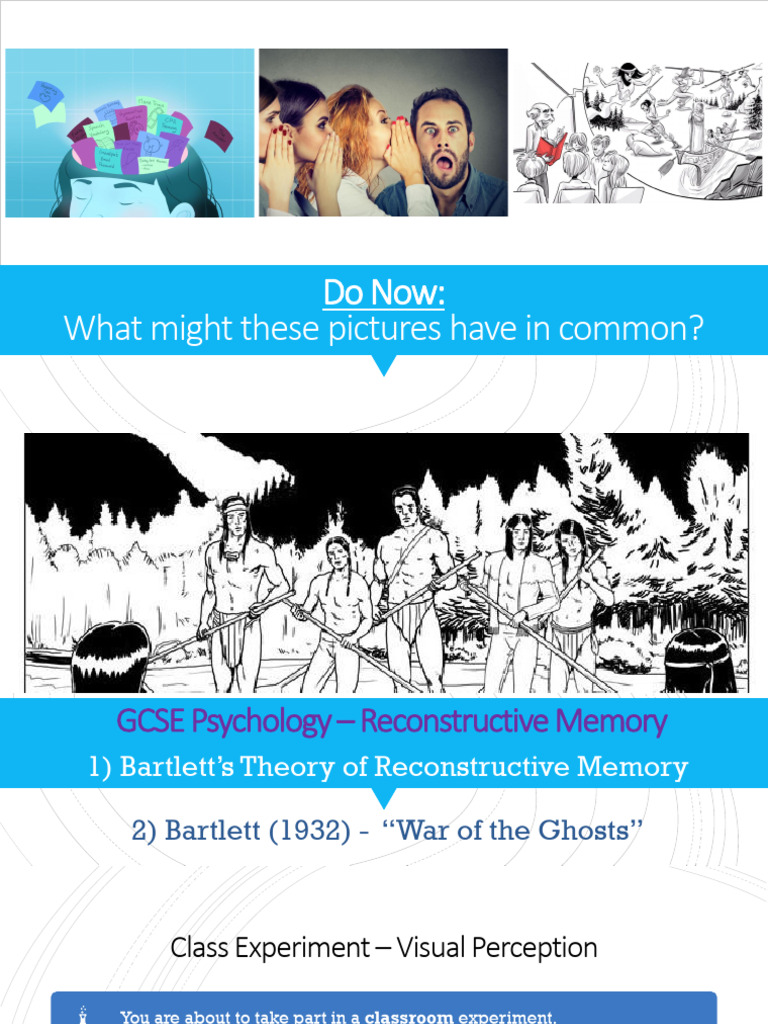 2.3 - Reconstructive Memory | PDF