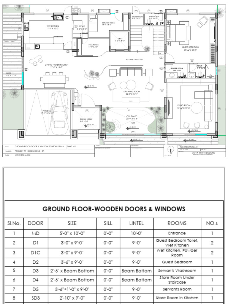 CH - hc-37 Door & Window Schedule | PDF