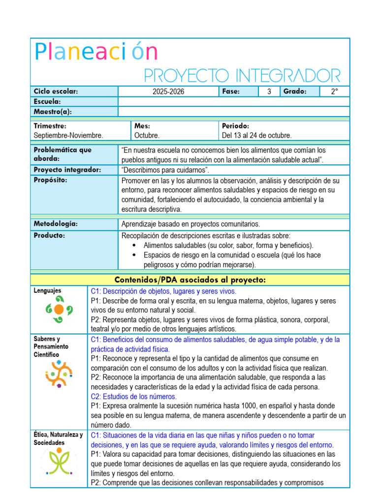 2° Proyecto Integrador | PDF
