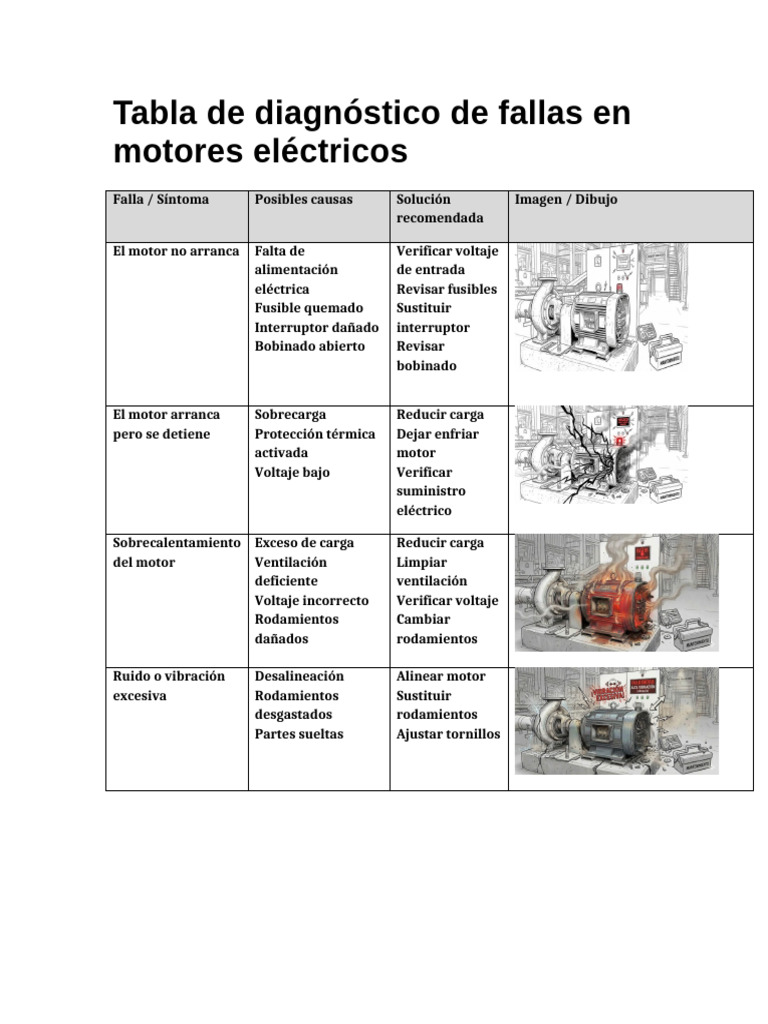 Fallas Motores Electricos | PDF