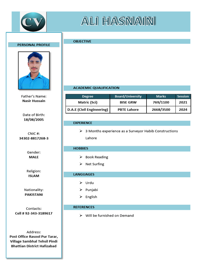 Ali Hasnain | PDF