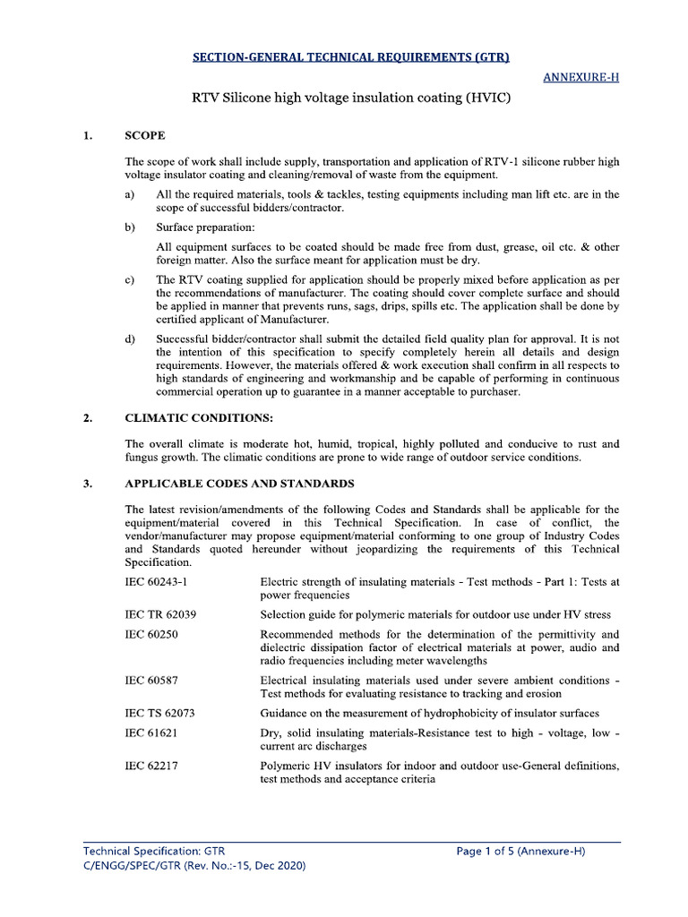 RTV | PDF