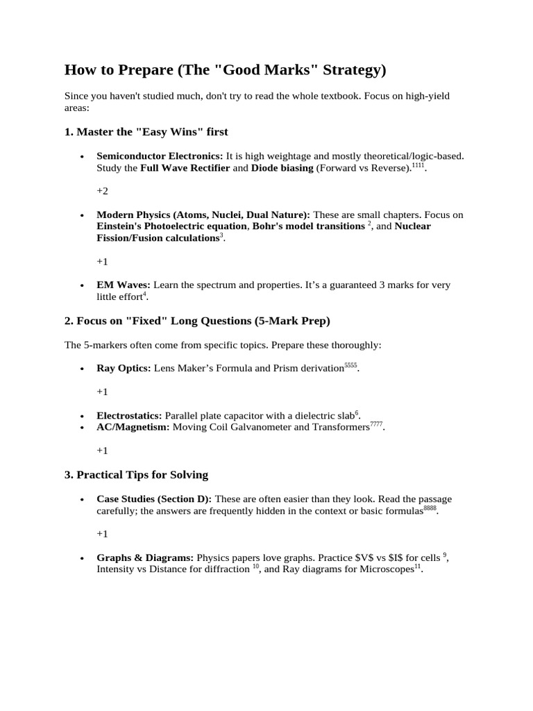 How To Prepare | PDF