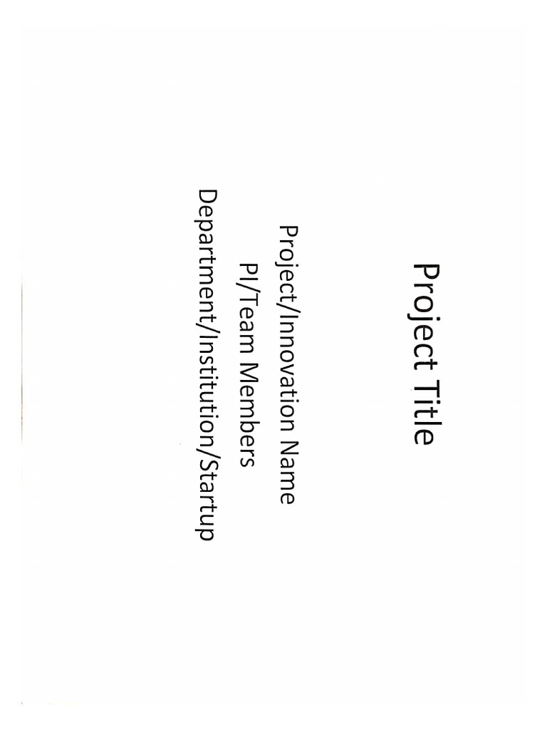MCC Project PPT Format | PDF